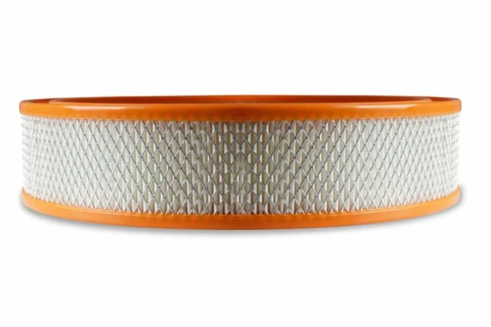 Air Filter - 14x3 - White Paper Element - Orange Ring - 120-179